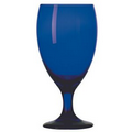 True Blue Iced Tea Glass. Cobalt Blue. 16 oz. Premium Glass.